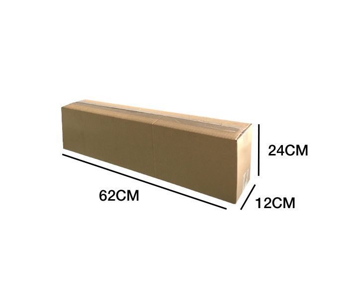 Caja Cartón SIMPLE  62x12x24