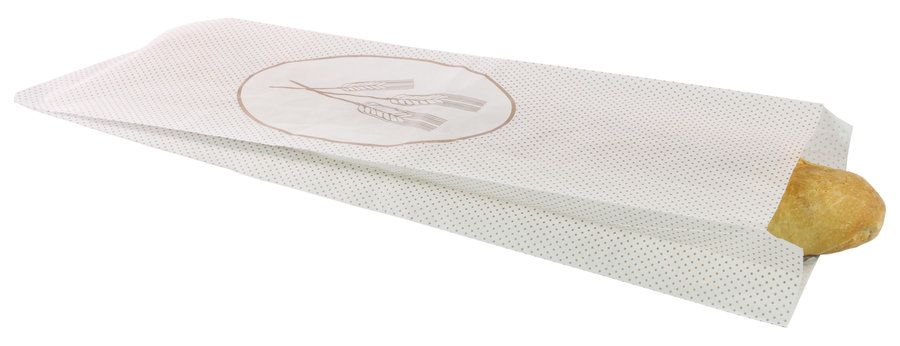 Bolsa Blanca 14+6x52 cm