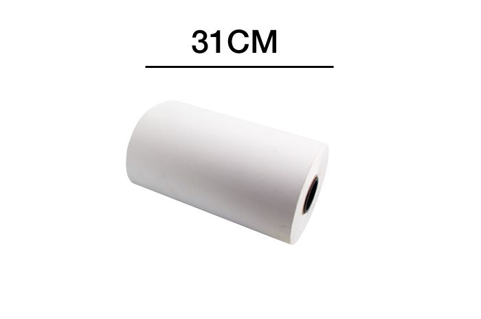 Bobina Papel Blanco 31 cm