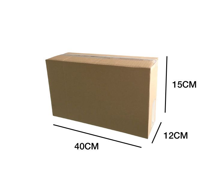 Caja Cartón SIMPLE 40x12x15