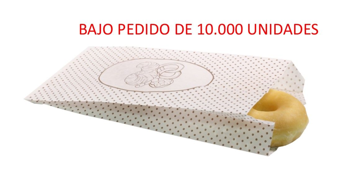 Bolsa Blanca 16+5x34 cm