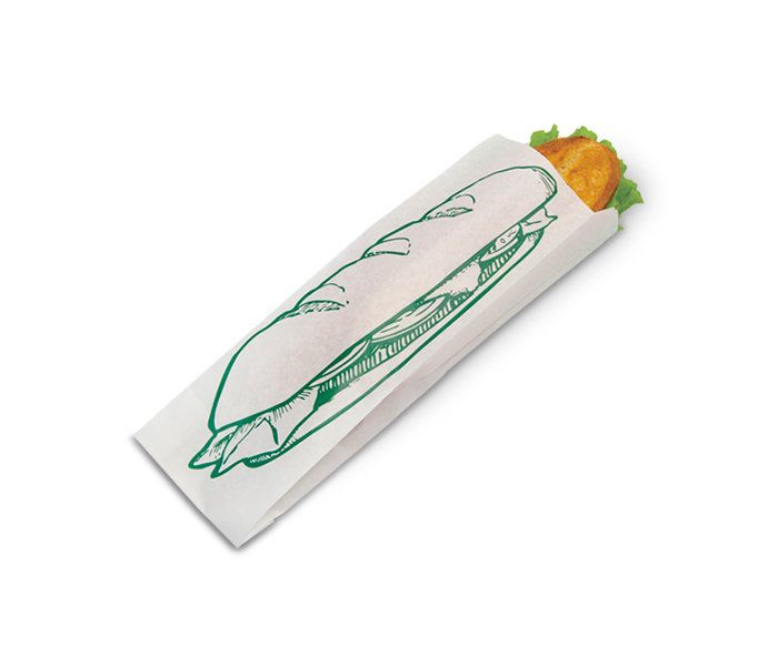 Bolsa Antigrasa 9+5x32 cm