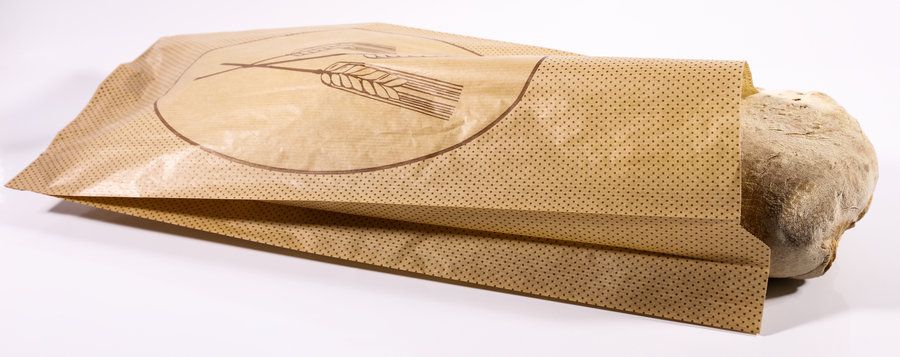 Bolsa Kraft 22+8x52 cm