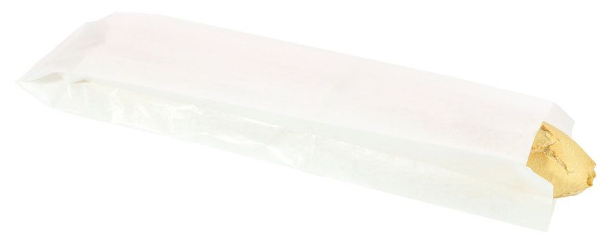 Bolsa Blanca 10+6x42 cm