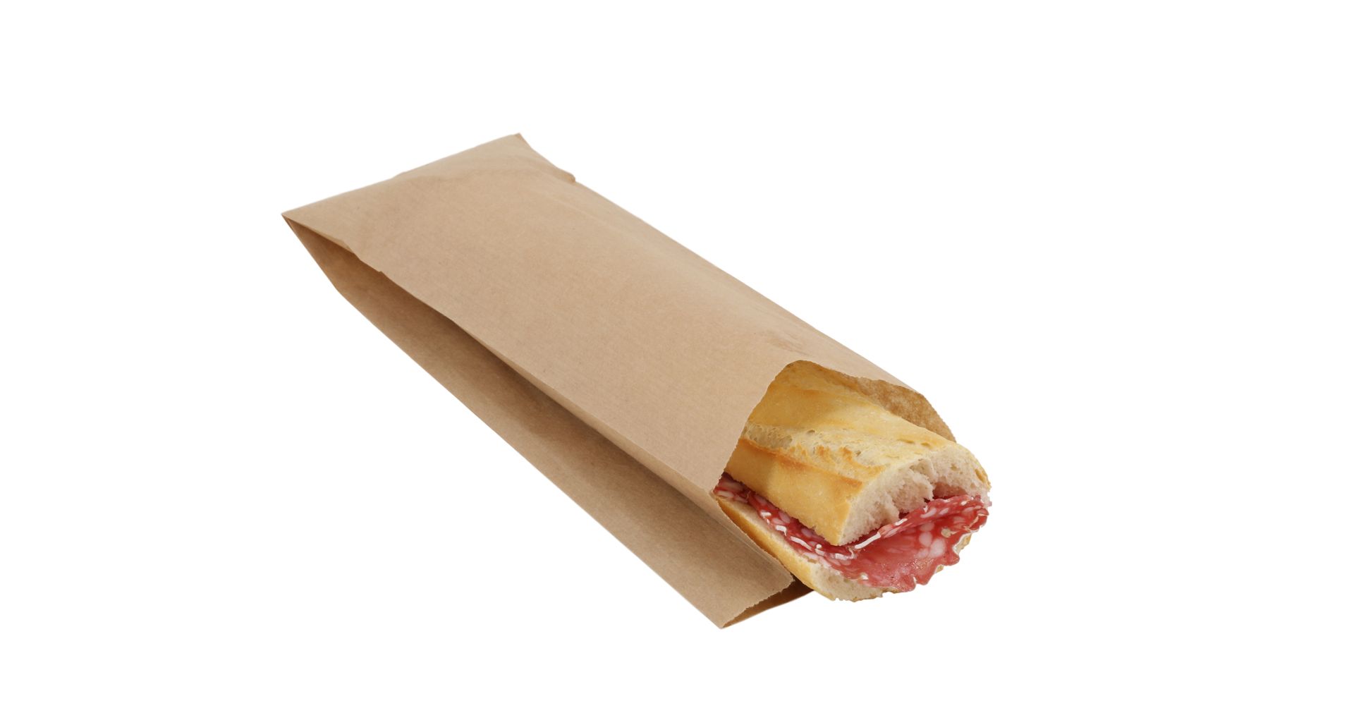 Bolsa Kraft Mate 9+4x26 cm