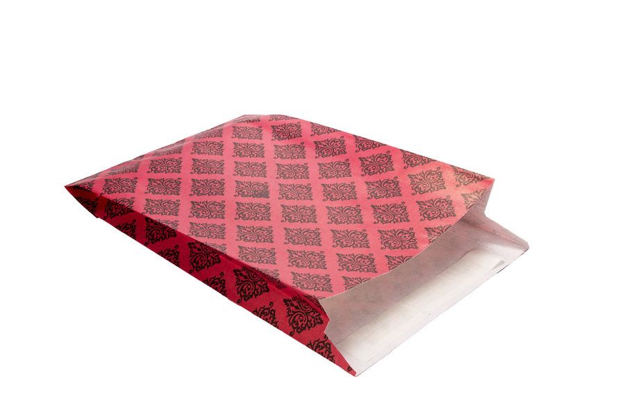 Sobre Regalo Rojo Trival 24+8x38 cm
