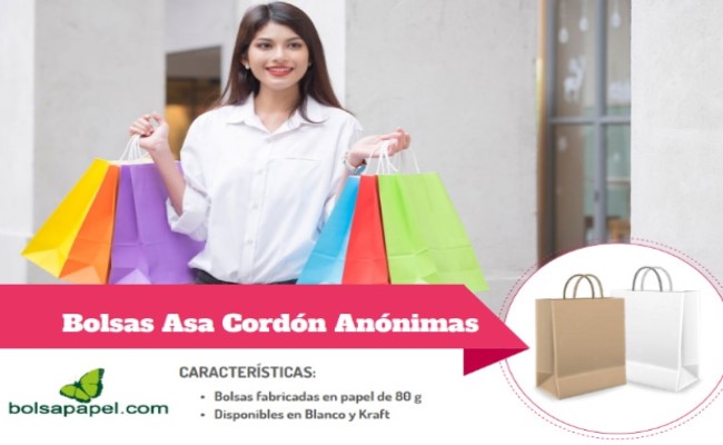 Comprar】Bolsas de Papel Kraft Baratas y Hexagonales